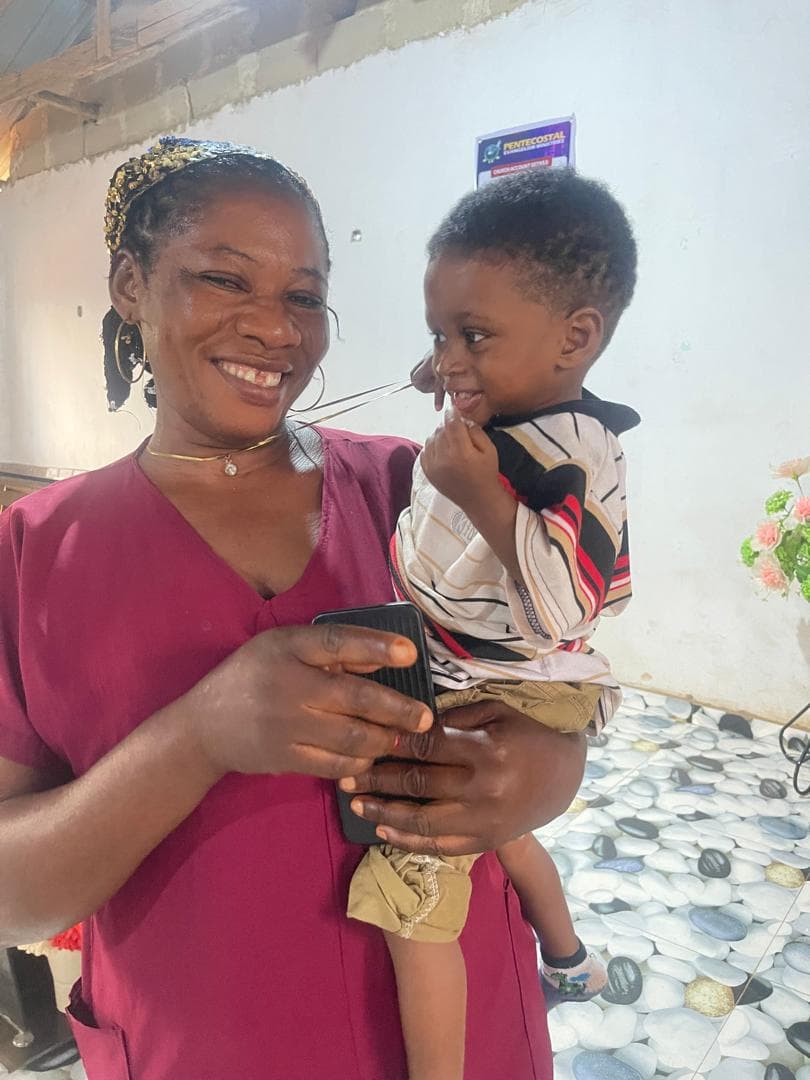 Sister A., who testified of receiving a child after six years